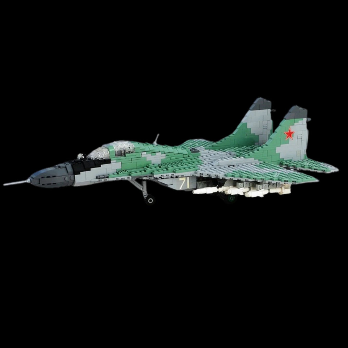 MIG-29-Kampfflugzeug (1837 Teile) – Galeriebild 5