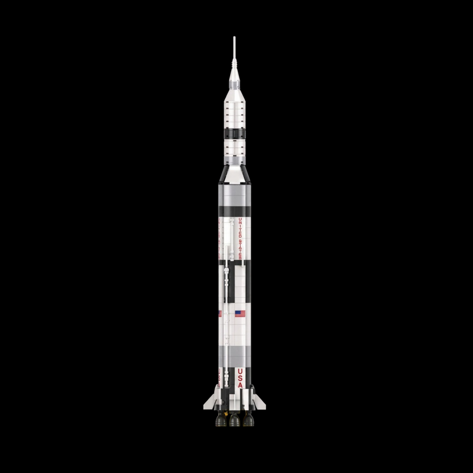 NASA Apollo Saturn V (602 Teile) – Galeriebild 5