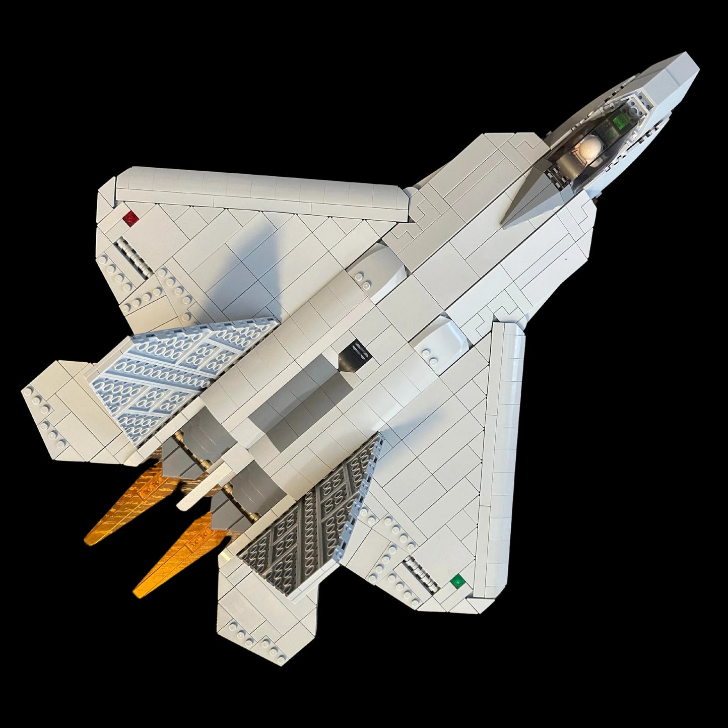 F-22-Kampfflugzeug (1837 Teile) – Galeriebild 6