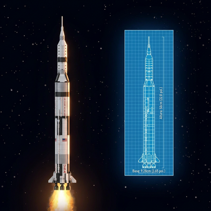 NASA Apollo Saturn V (602 Teile) – Galeriebild 7