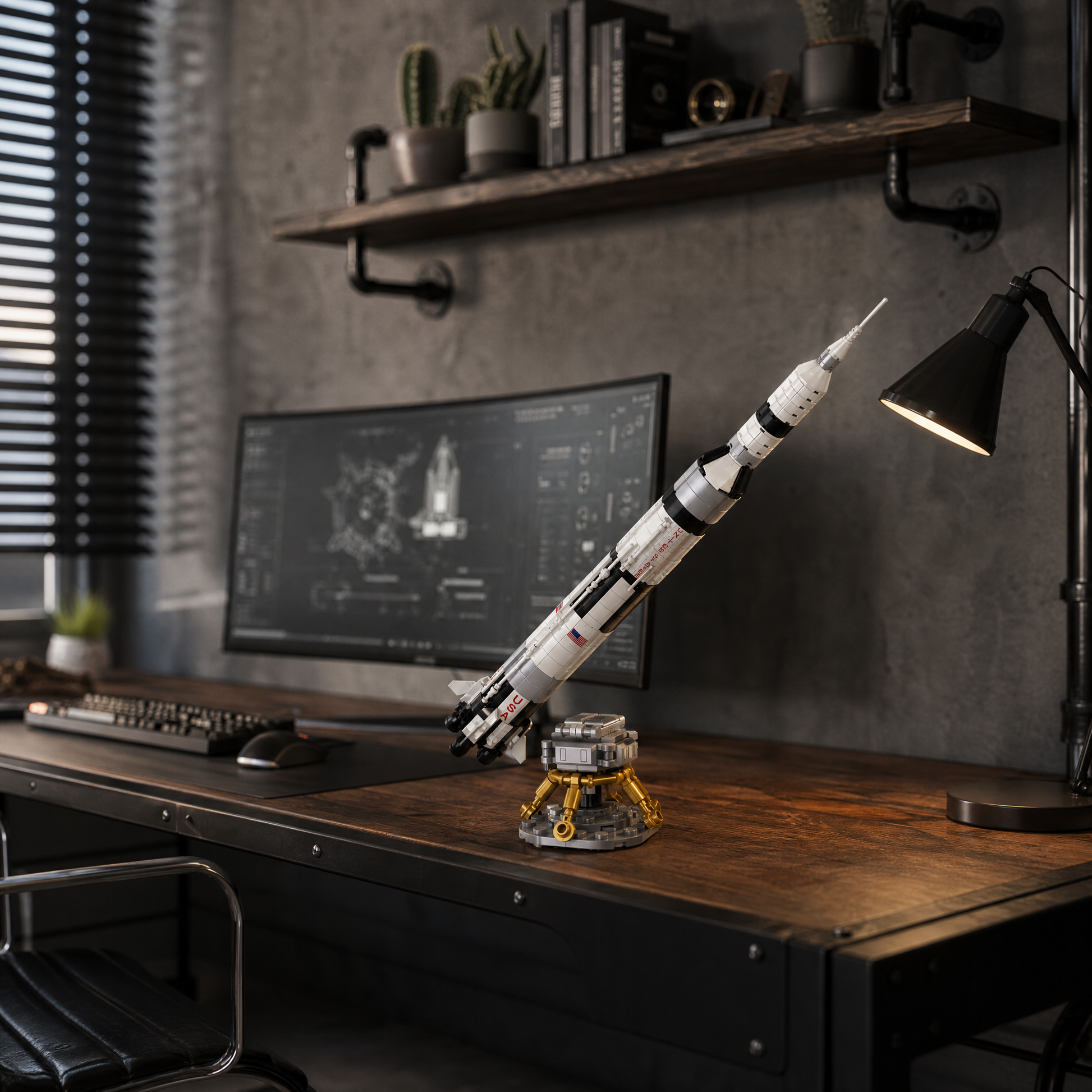 NASA Apollo Saturn V (602 Teile) – Galeriebild 10