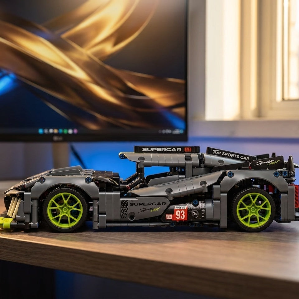 Hypercar 9X8 Hybrid (1280 Pcs) - gallery image 11