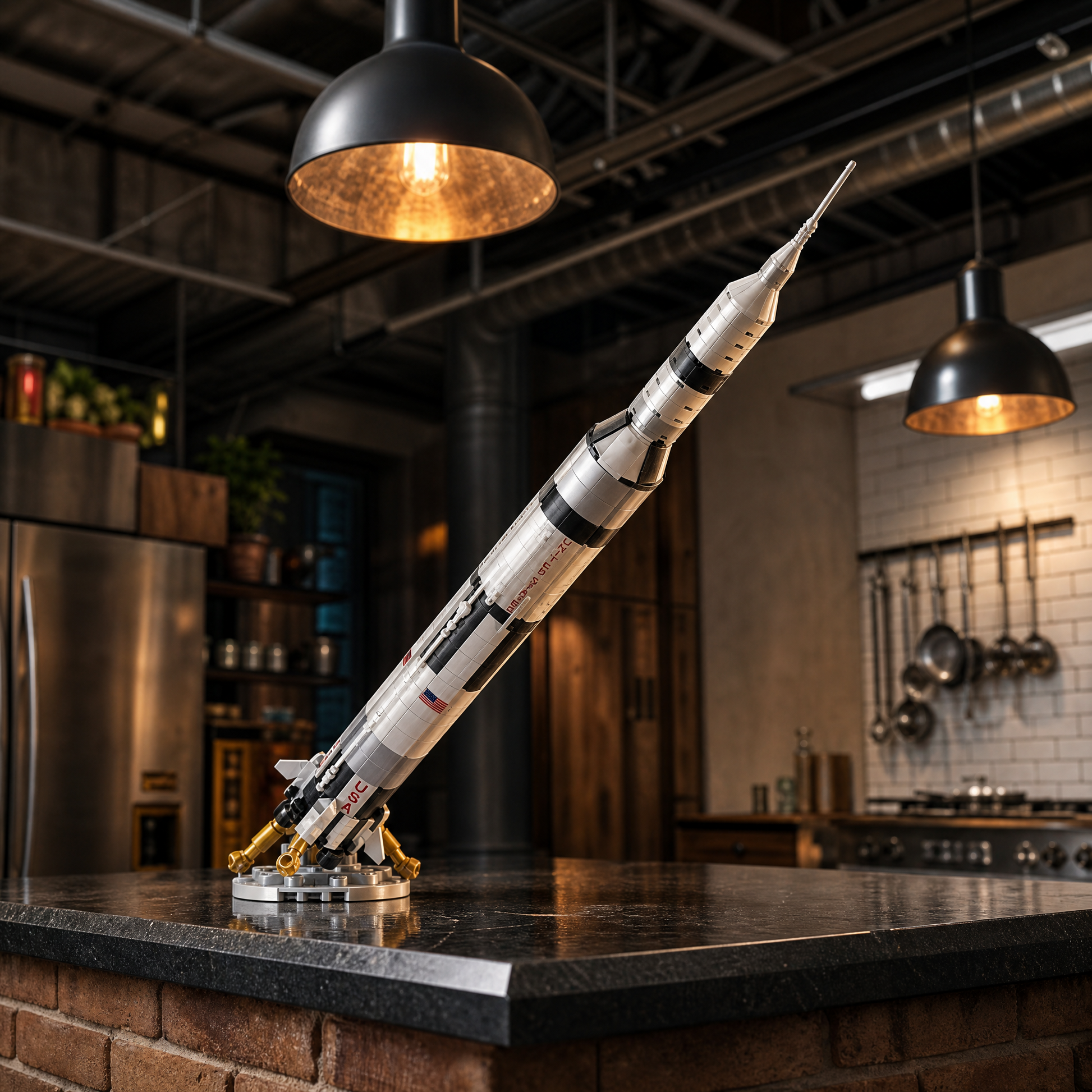 NASA Apollo Saturn V (602 Teile) – Galeriebild 11