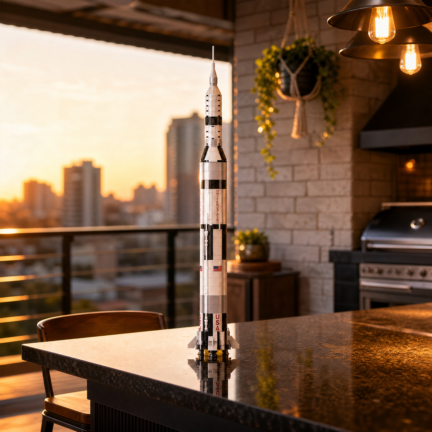 NASA Apollo Saturn V (602 Teile) – Galeriebild 12
