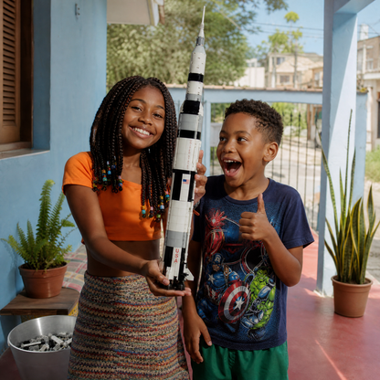 NASA Apollo Saturn V (602 Teile) – Galeriebild 16