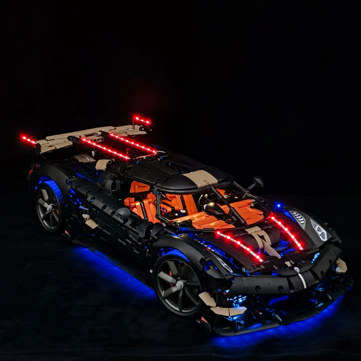 Koenigsegg Sadair's Spear Megacar - Kit di illuminazione