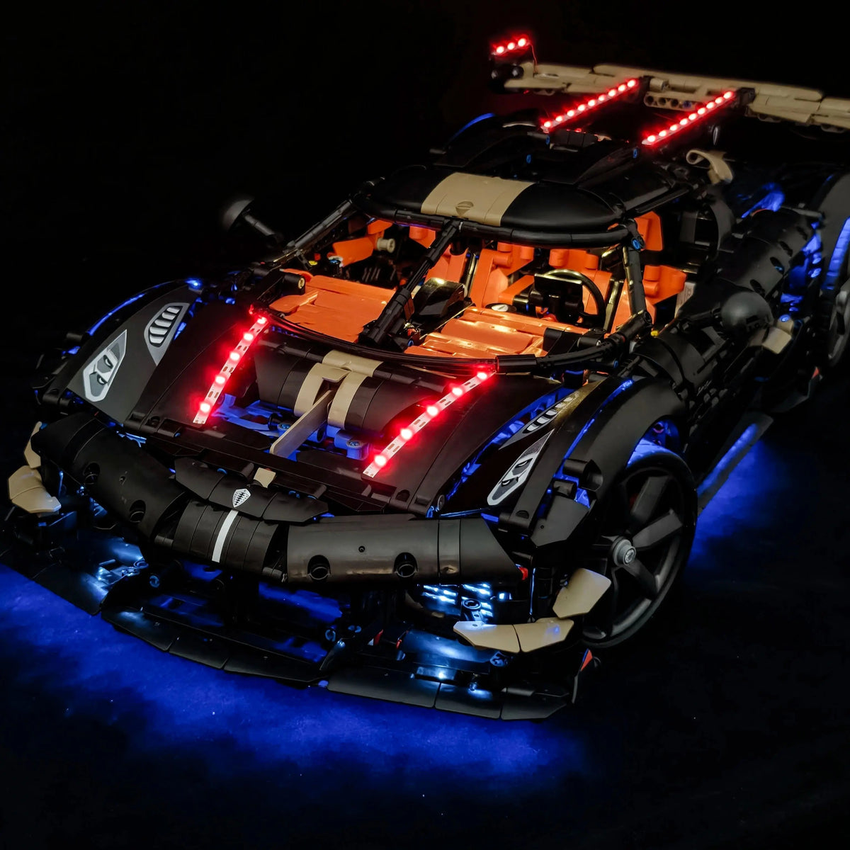 Koenigsegg Sadair's Spear Megacar - Kit di illuminazione