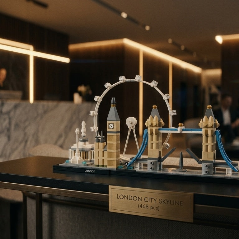 London City Skyline (468 szt.) - Recepção de Hotel Moderno 1:1