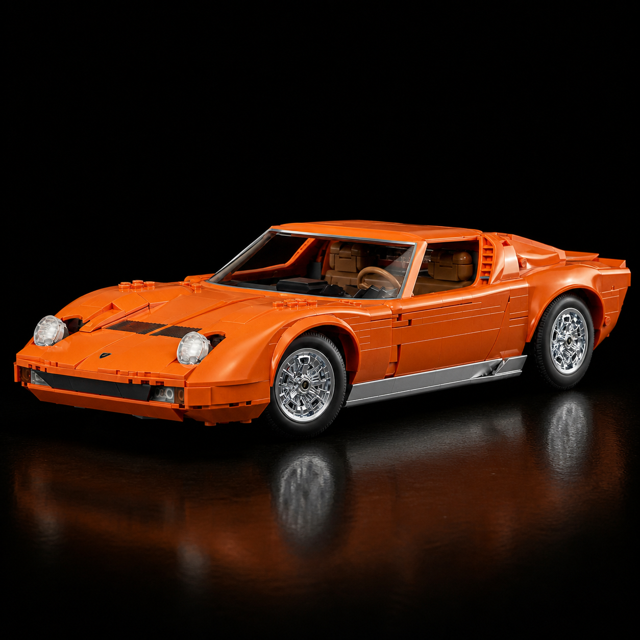 Hot Wheels Lamborghini Miura P400 SV (1523 Pcs)