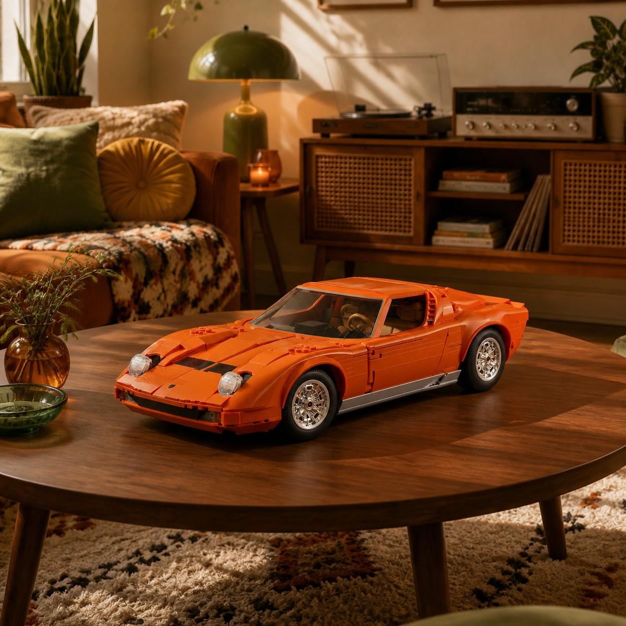 Hot Wheels Lamborghini Miura P400 SV (1523 Pcs)