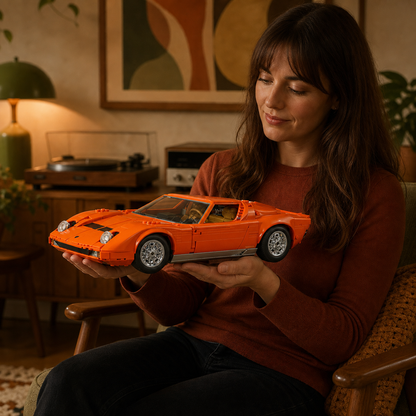 Hot Wheels Lamborghini Miura P400 SV (1523 Pcs)