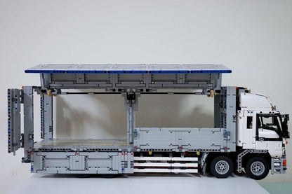 Side-Wing Box Truck (4166 pcs)
