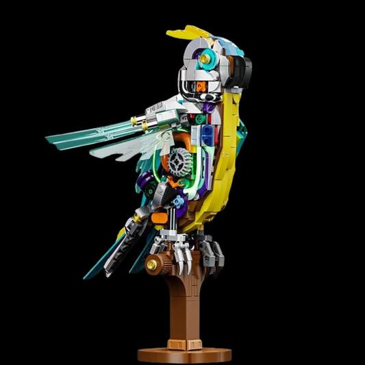 Mechanical Parrot with Lights (688 Pcs)