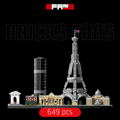 Paris City Skyline (649 pcs) - Bricks Fans official cover
