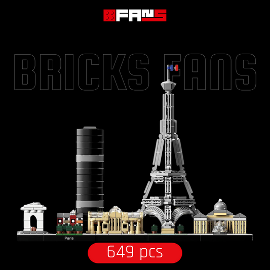 Paris City Skyline (649 pcs) - Bricks Fans official cover