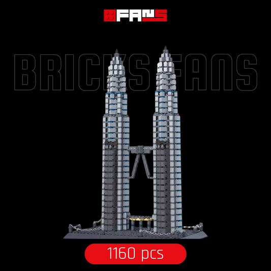 Petronas Towers (1160 Pcs) - Bricks Fans cover