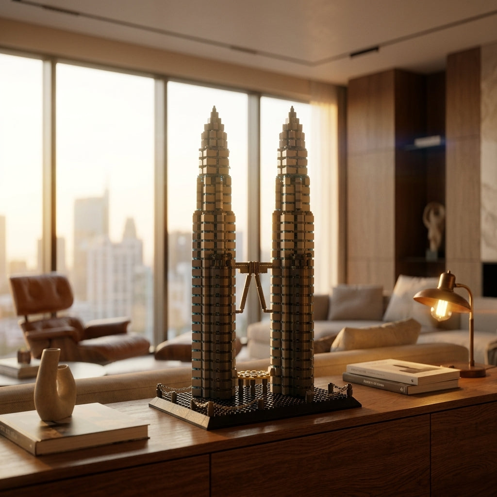 Petronas Towers (1160 szt.) - Petronas Towers - Nowoczesny Salon