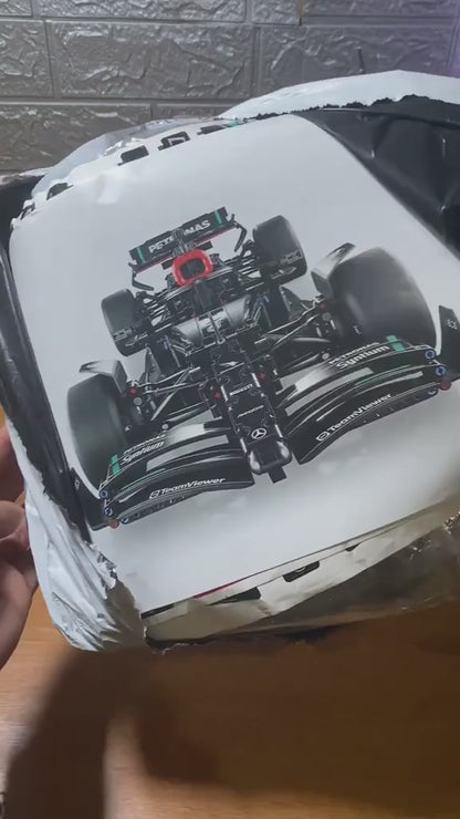 Black Formula 1 Car W14 - Lewis Hamilton (1642 Pcs)