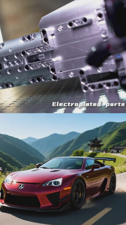 LFA V10 Engine Model (1834 pcs)