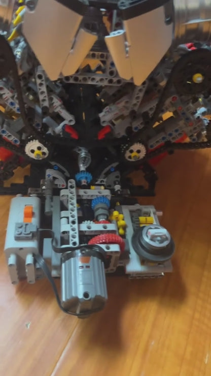 Motor V8 (2718 peças) 