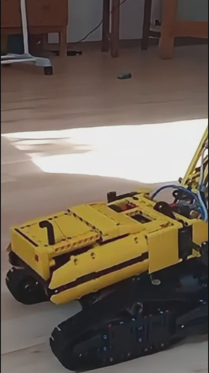 Artikulierte futuristische Baumaschine (2237 Teile) 