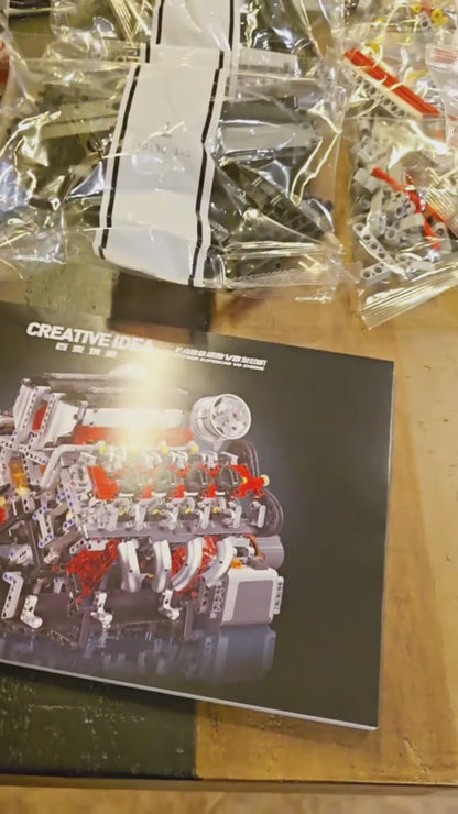 Motor V8 (2718 peças) 