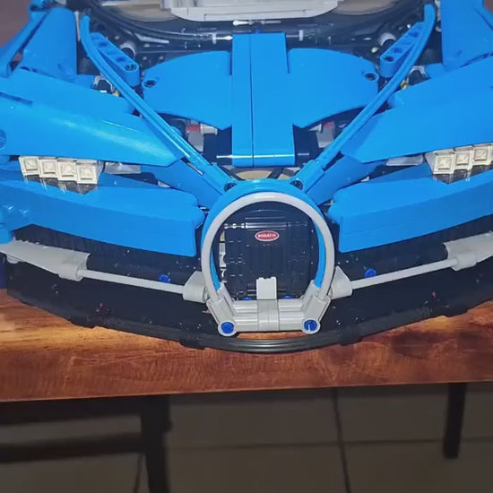 Blue Sports Car Chiron (3599 Pcs)