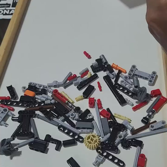 Black Formula 1 Car W14 - Lewis Hamilton (1642 Pcs)