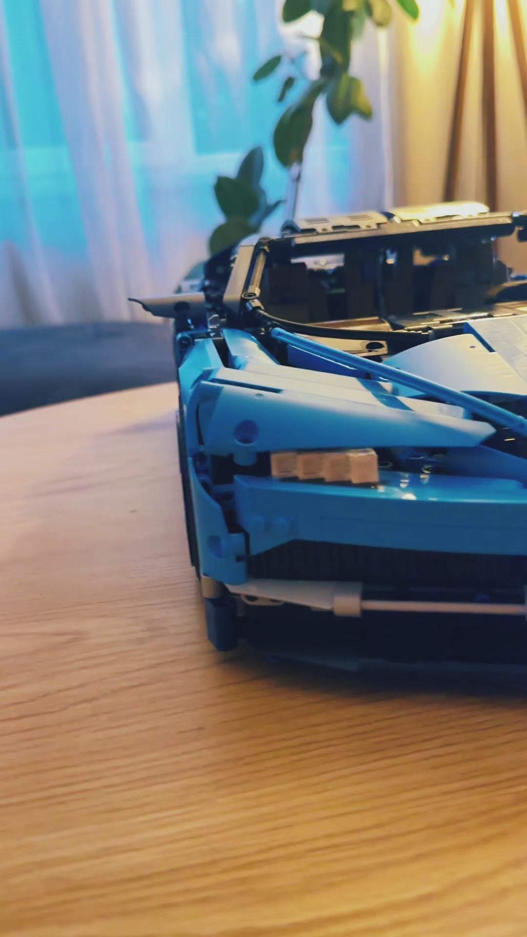 Blue Sports Car Chiron (3599 Pcs)