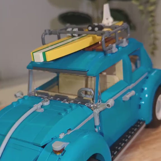 Niebieski Surf Beetle (1193 Peças) 