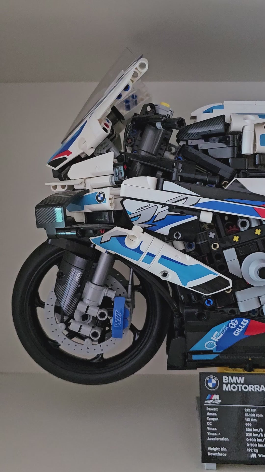 Superbike Azul M1000 (1920 Peças)