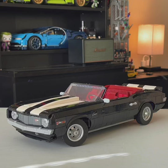 Black Sports Car Z28 (1456 Pcs)