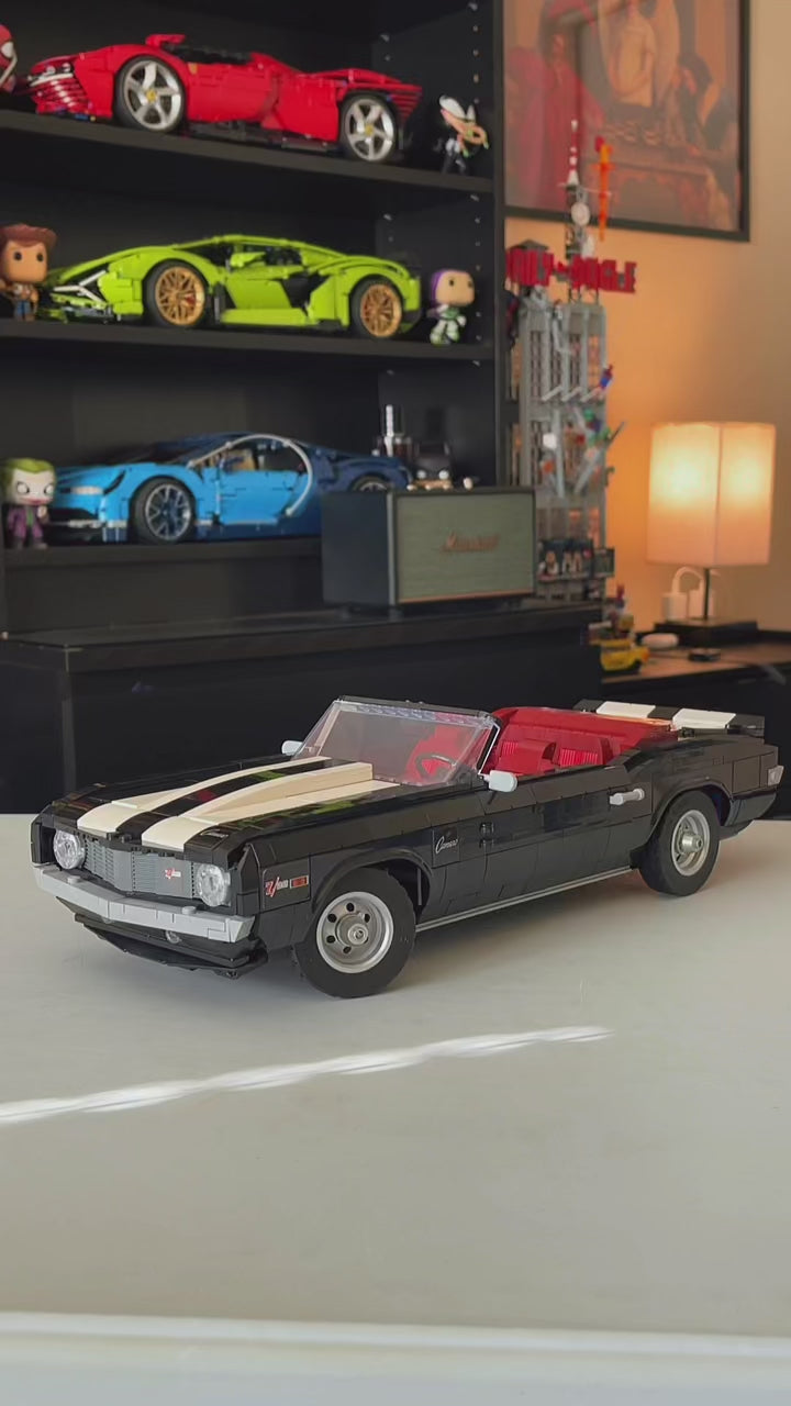 Black Sports Car Z28 (1456 Pcs)