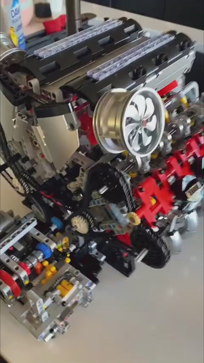 Motor V8 (2718 peças) 