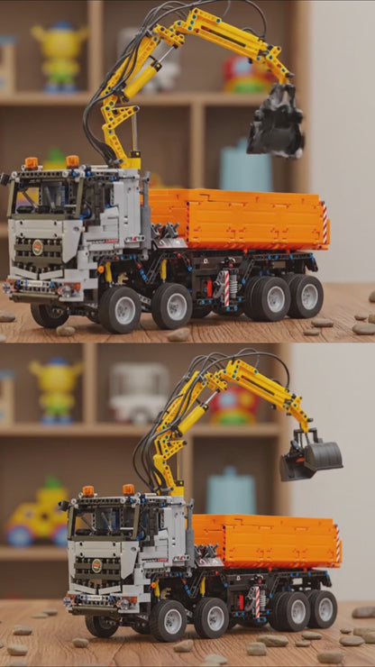 MAN TGS 8x8 (2819 деталей) 