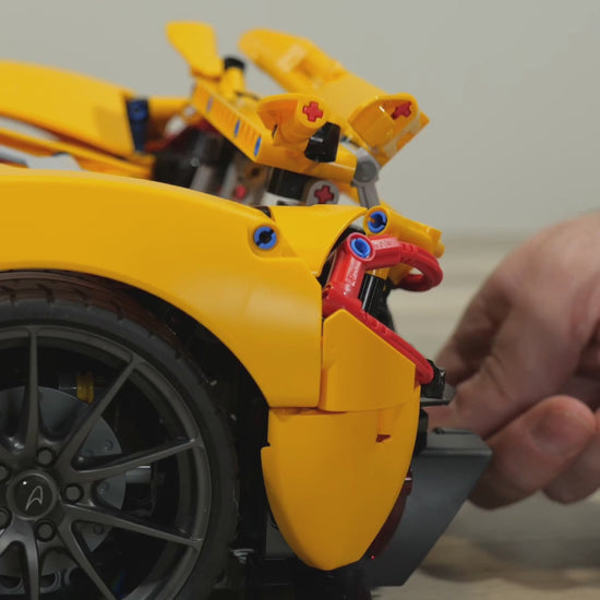 Orange Sports Car P1 (3893 Pcs)