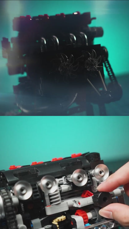 Modelo de Motor VTEC Motorizado (772 piezas) 