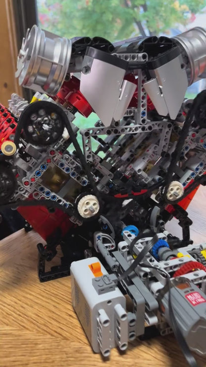 Motor V8 (2718 peças) 