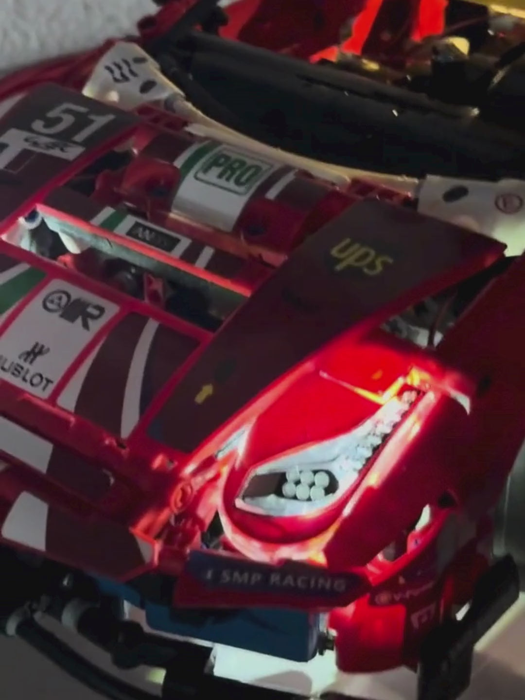Zestaw oświetlenia do Ferrari 488 GTE 