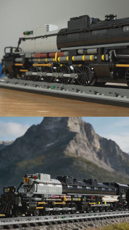 Big Boy 4-8-8-4 Parowóz (3040 elementów) 