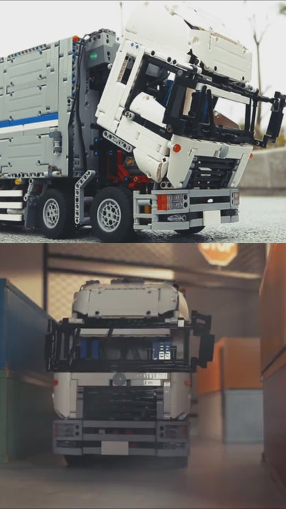 Koffer-Lkw mit seitlicher Flügeltür (4166 Teile) 