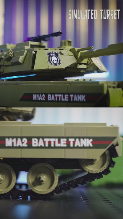 M1A2 Kampfpanzer (1168 Teile) 