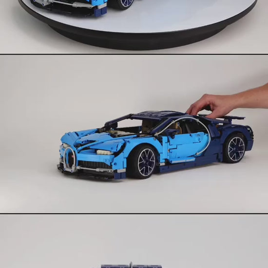 Blue Sports Car Chiron (3599 Pcs)