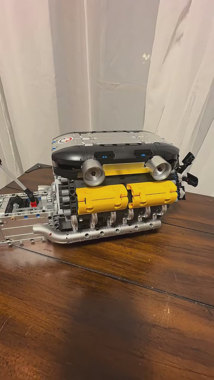 Motorised Lambo V12 Engine & Gearbox (1260 pcs)
