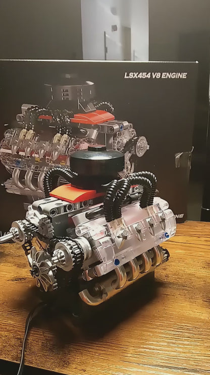 Motore V8 Motorizzato Chevy LSX454 (487 pezzi) 