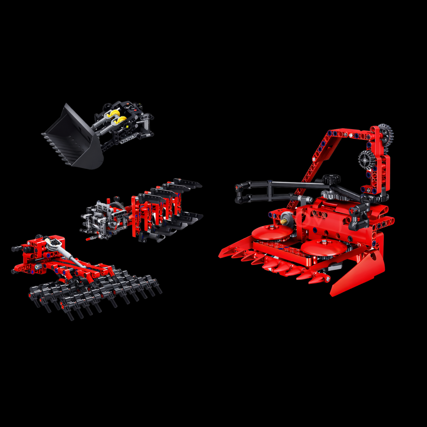 Traktor rolniczy (2596 elementów) 