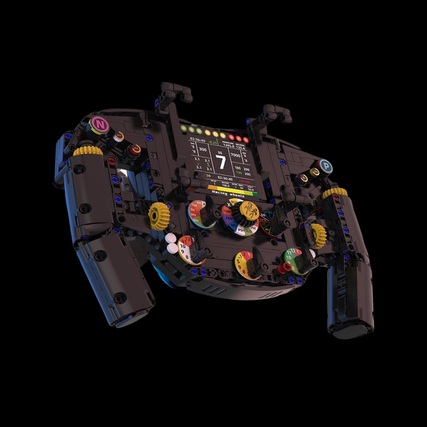 F1 Steering Wheel (833 Pcs)