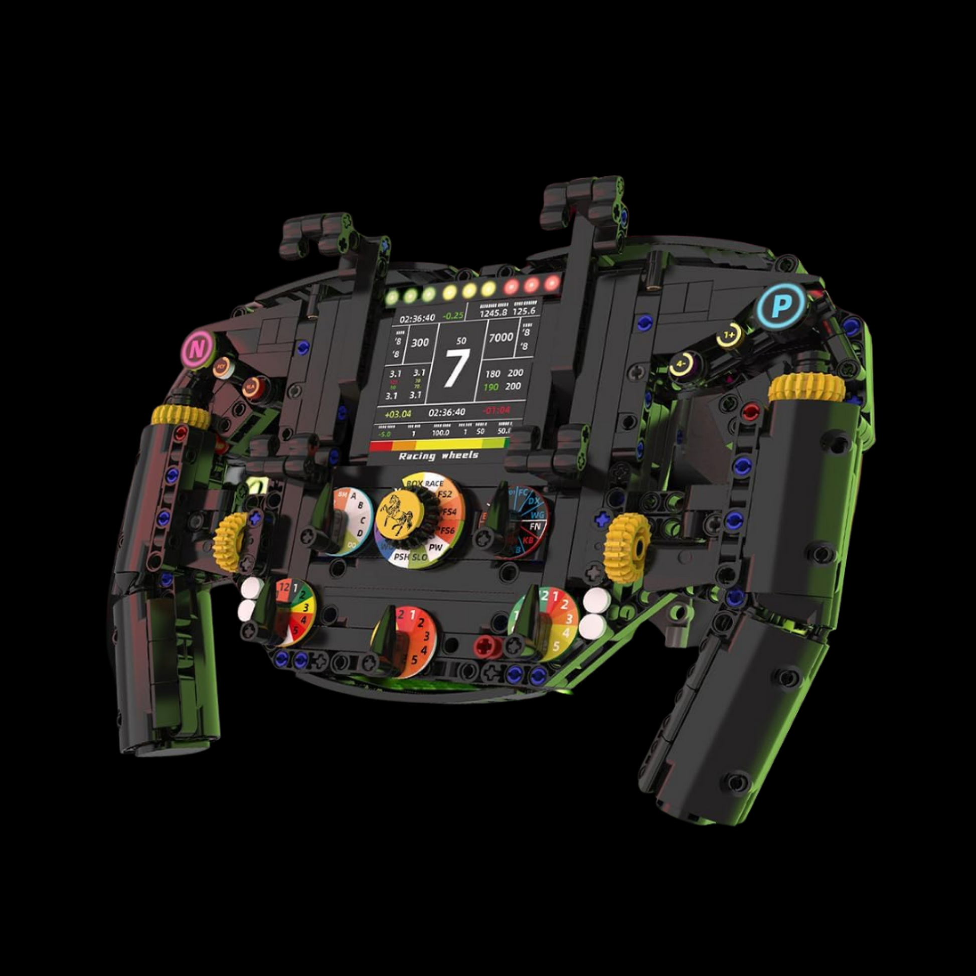 F1 Steering Wheel (833 Pcs)