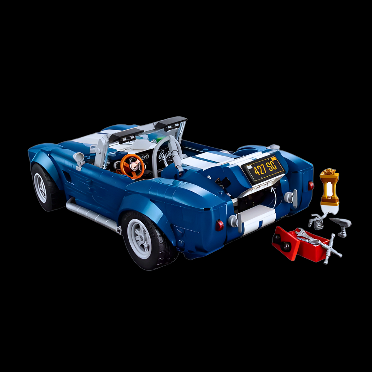 Shelby Cobra V8 (1241 pcs)