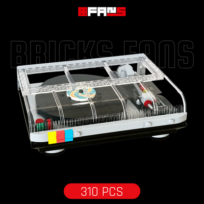 Retro Record Player (310 Pcs) - Bricks Fans cover
